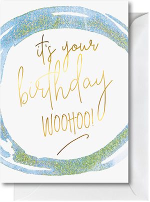 Birthday Sparkle Blue