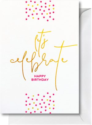 Celebrate Birthday Pink